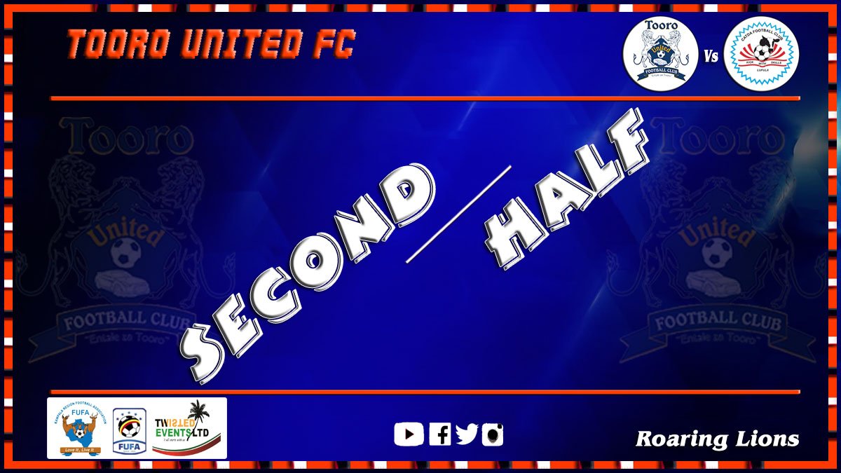 castle_256's tweet photo. 46' second half underway...

#TooroUnited | #CatdaFC 
#RoaringLions 🦁
#FUFARegionalLeague https://t.co/bafp4A9p42