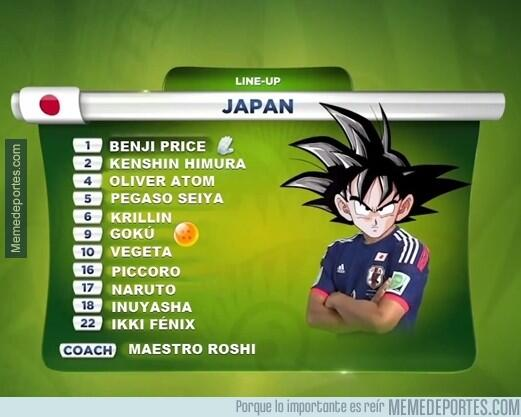 ShenronZ_'s tweet photo. Japón viene fuerte este Mundial https://t.co/NGHXPTsw3X