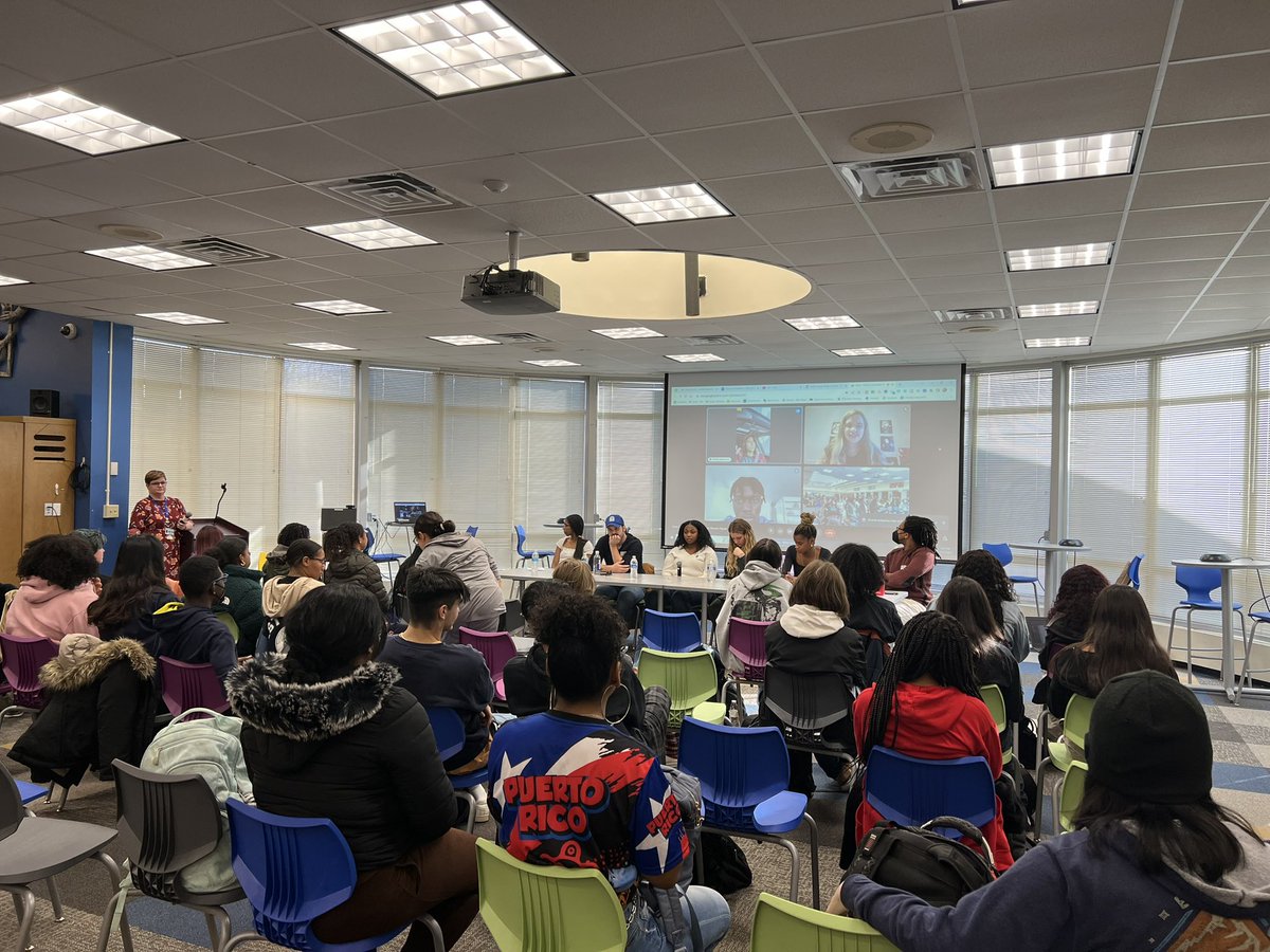 Liz Veneziano (@lizveneziano) on Twitter photo Alumni Journalism Panel happening now! Former Ss working in the world of journalism speak with our current Newspaper and Journalism Ss! <a href="/woschools/">West Orange Schools</a> <a href="/J_A_Dahl/">Jen Dahl</a> <a href="/christinabiddl9/">Christina Biddle</a> <a href="/WOHSPioneer/">WOHSPioneer</a>
<a href="/ThePrincipalOG/">Oscar Guerrero</a> Alumni Journalism Panel happening now! Former Ss working in the world of journalism speak with our current Newspaper and Journalism Ss! <a href="/woschools/">West Orange Schools</a> <a href="/J_A_Dahl/">Jen Dahl</a> <a href="/christinabiddl9/">Christina Biddle</a> <a href="/WOHSPioneer/">WOHSPioneer</a>
<a href="/ThePrincipalOG/">Oscar Guerrero</a>