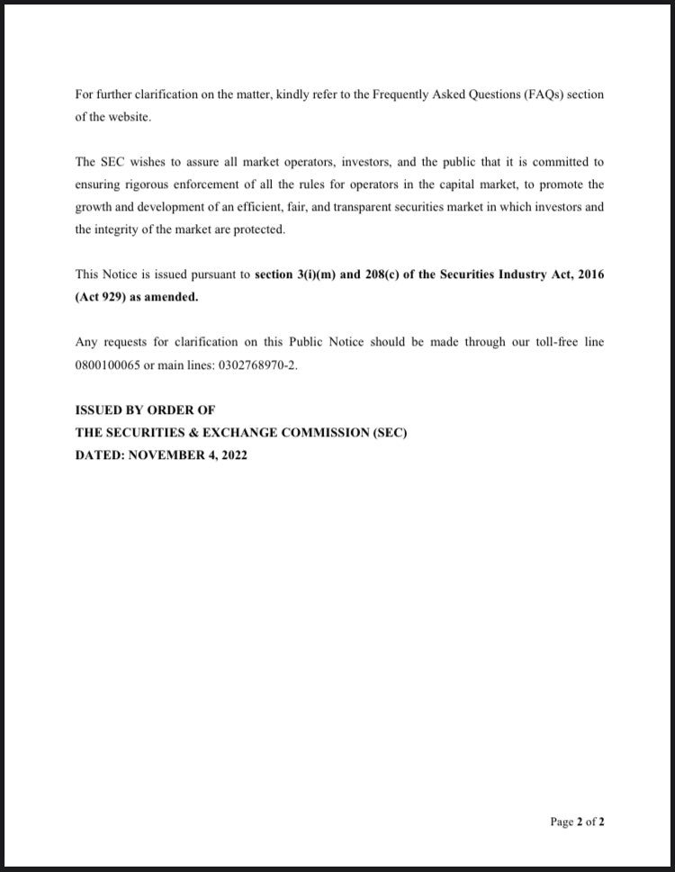Databankgroupgh's tweet photo. Are you wondering what "mark-to-market" means and why your fund company is now applying it to your investments? 

Please read the notice below from @SECGhana to learn more about mark-to-market valuation and how it is expected to impact your investments.
#DatabankGroup https://t.co/zHxbkuGZTj