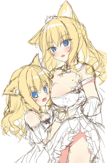 めずらしくKYONYUU描いてた 