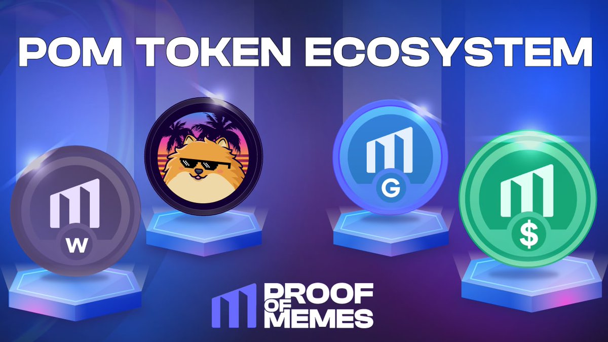Proof_Of_Memes's tweet photo. 🚀 POM - Proof Of Memes
Native Coin on Pomchain - Claimable by ETH2.0 holders

✅ POMG - Pomchain Governance Token
Claimable by ETH2.0 holders

🎁 WPOM - Wrapped POM
For blockchain Interoperability with cross-chain bridge

🐕 POMD - Pomeranian
Token powering Pomchain NFT platform https://t.co/RHlH2PA0st