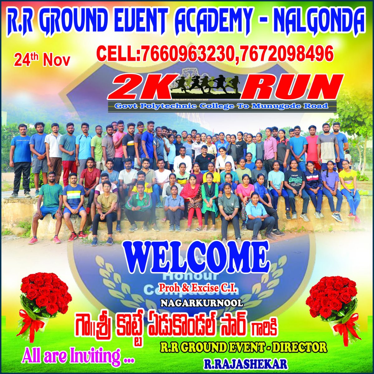 Praveen_nature's tweet photo. #RRGroundEvents #NgCollege #Nalgonda #2kRun #PoliceEvents #Si #Constable #Telangana https://t.co/rR1wbzyQWI