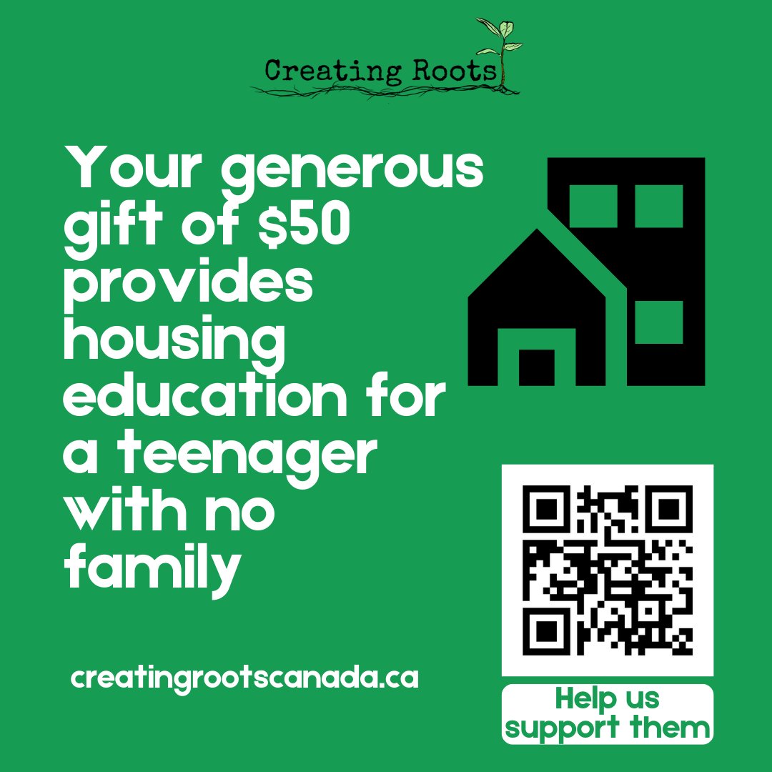 Everyone, youth especially need to know how to be the tenant that landlords are looking for! 

Instead of Black Friday - Help us to help them!

fundrazr.com/CreatingRoots?…

#fosteryouth #agingout #fosteryouthtransition #fostercare #fosteryouthmatter