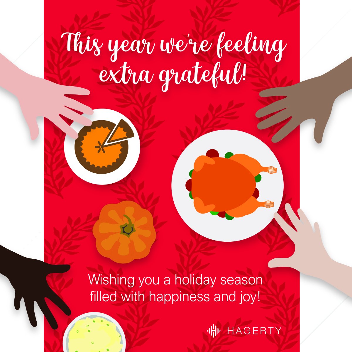 HagertyConsult's tweet photo. Thanksgiving brings about a season of joy, giving, and gratitude. From our Hagerty family to yours, we wish you a happy, healthy, and peaceful holiday season. #HappyThanksgiving2022 https://t.co/5AsWMSOiPj
