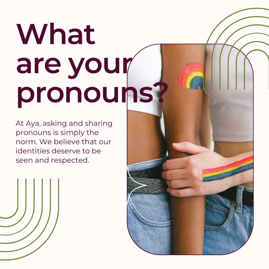 ayawellnessnc's tweet photo. Gender affirming care is a basic standard for Aya Birth and Community Wellness. Each person, staff included, has space to be exactly who they are. 

#ayabirthandcommunitywellness#ayabirth#ayawellness#ayadurhamnc#genderaffirmingcare#queerhealth#humanrights#pronouns#LGBTQIA+ https://t.co/nssFN6CUs9