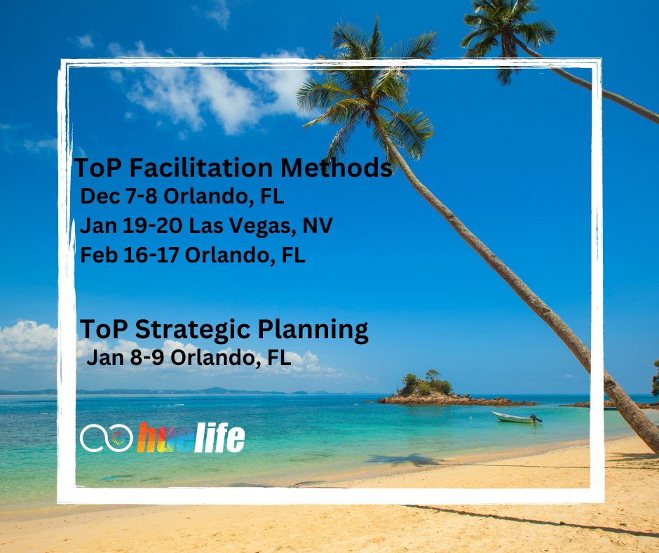 As the weather in the north starts to turn colder by the day, we invite you to join us in some fun learning in the sun!! 

Check our website for details &amp; registration
hue.life/top-methods/