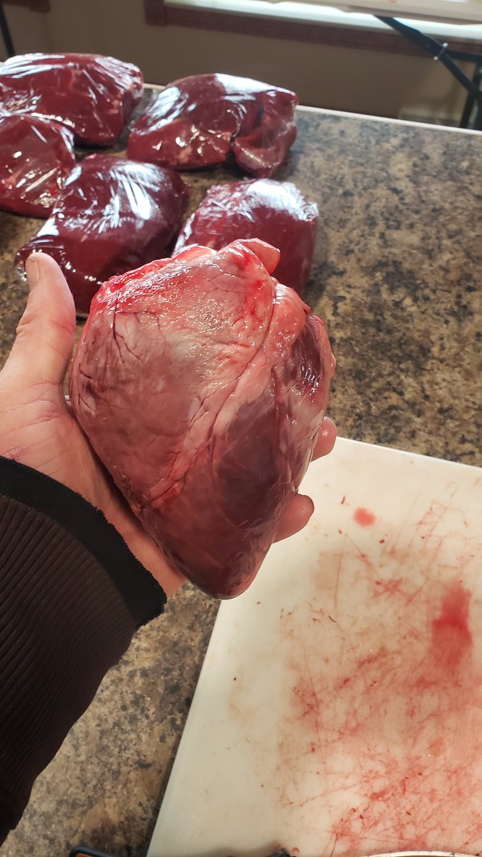 Deer heart is what I'm having for breakfast. What say you on eating heart?