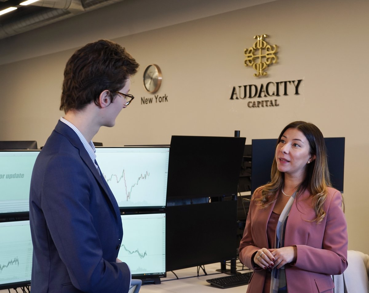 Audacitycap's tweet photo. We're partnering up with MCD Capital for an event this January to boost student careers in Finance 📈

#audacitycapital #propfirm #mcdcapital #trading #investing #finnce #forex business #forexeducation #careers #markets #entrepreneur #uk https://t.co/XVbLgIsyav