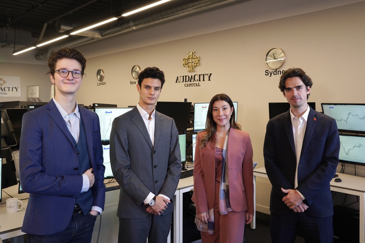 Audacitycap's tweet photo. We're partnering up with MCD Capital for an event this January to boost student careers in Finance 📈

#audacitycapital #propfirm #mcdcapital #trading #investing #finnce #forex business #forexeducation #careers #markets #entrepreneur #uk https://t.co/XVbLgIsyav