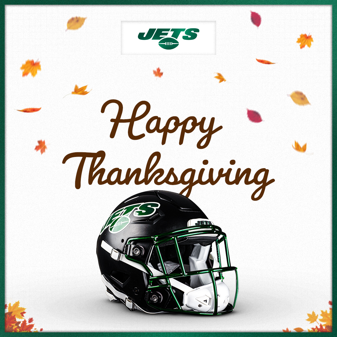 nyjets's tweet photo. We're thankful for you, #JetsTwitter https://t.co/i1h85Ys13u