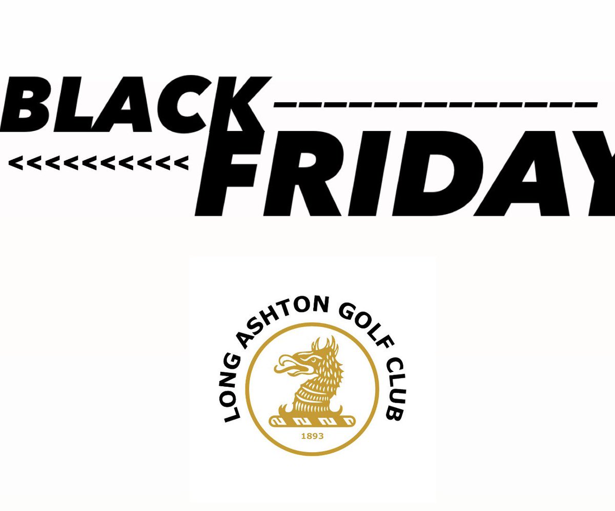 Get yourself down to <a href="/LagcShop/">Long Ashton Golf Club Professional Shop</a> on Friday for some mega deals! You won’t want to miss it! 👊🏼 #blackfridaysale