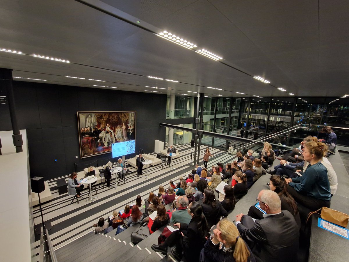 AustriainNL's tweet photo. Insightful discussions at the launch of the #IIIM Gender Strategy. Thank you #WILnetwork and @MinBZ for organising together with us. Proud to support efforts towards inclusive justice. #GenerationEquality https://t.co/CHMxYx5QjD