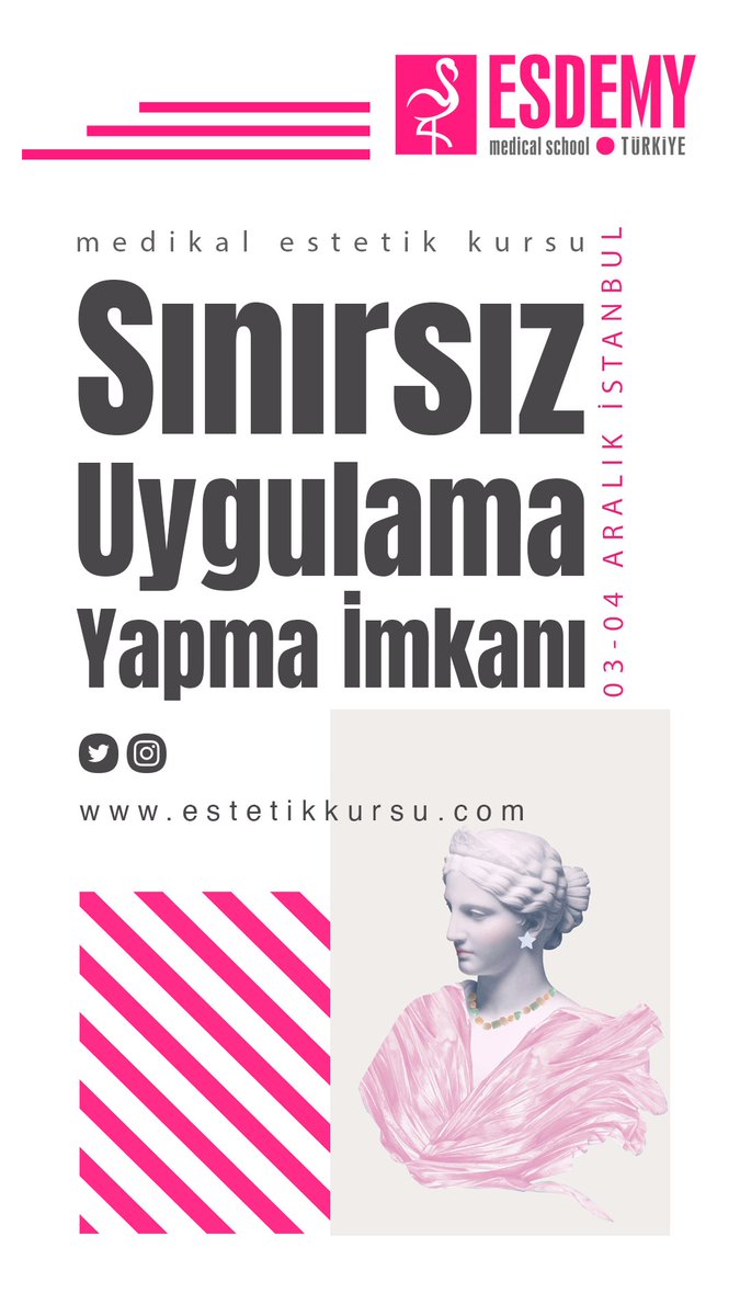 esdemy_turkiye's tweet photo. ✅ Medikal Estetik Kursunda sınırsız #uygulama imkanı sunmaktayız.
✅ We offer unlimited #application opportunities in the Medical Aesthetics Course.
🔴 https://t.co/HzPc9pWvqm
#workshop #medicine #medicaltraining #medicalcourse #dentalcourse #botoxcourse #esdemy https://t.co/pxYp9ho7Aw