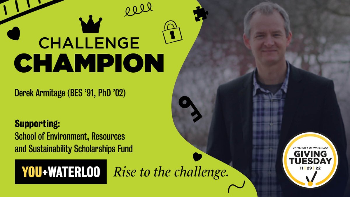 SERS #GivingTuesday challenge champions, Derek Armitage and Catherine Coleman are pledging $2,000 towards undergrad student entrance scholarships if 68 people give. Will you help reach their goal? #GivingTuesdayCA #GivingWaterloo #GivingTuesday 
<a href="/ECGGroup/">Derek Armitage</a> 
imodules.uwaterloo.ca/s/1802/cf20/in…