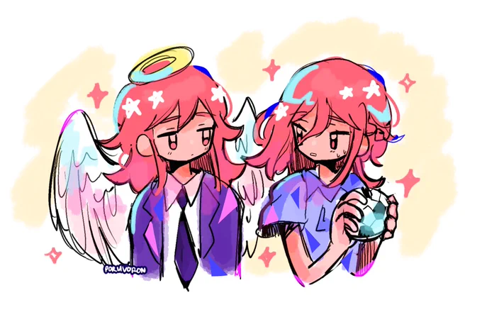 red hair and pronouns 