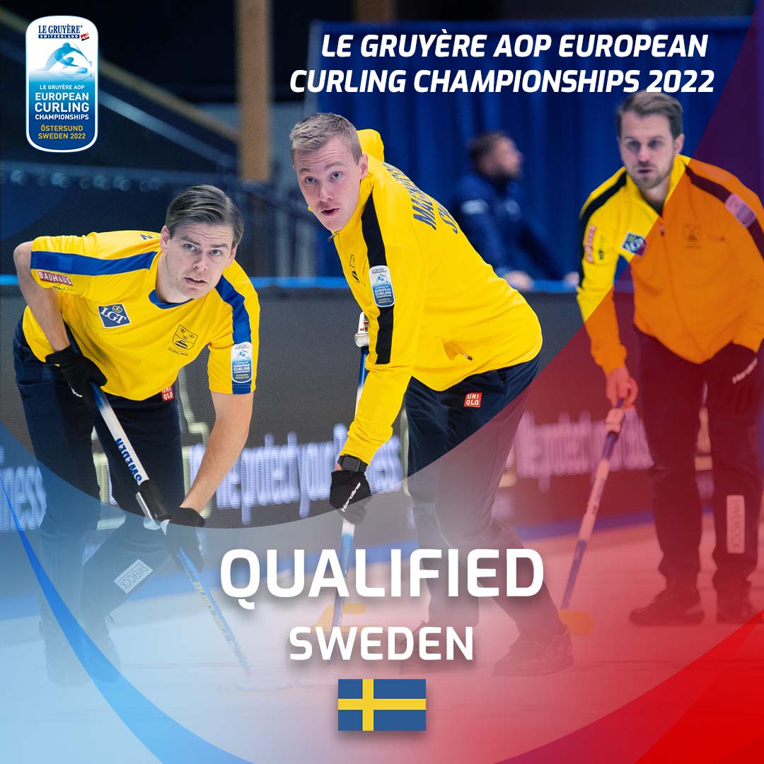 World Curling (@worldcurling) on Twitter photo With their 10-2 win over Türkiye in the 8th round-robin session, Sweden qualified for the semi-finals!
Congratulations, <a href="/TeamNiklasEdin/">Team Niklas Edin</a>!
#ECC22022 #Curling With their 10-2 win over Türkiye in the 8th round-robin session, Sweden qualified for the semi-finals!
Congratulations, <a href="/TeamNiklasEdin/">Team Niklas Edin</a>!
#ECC22022 #Curling