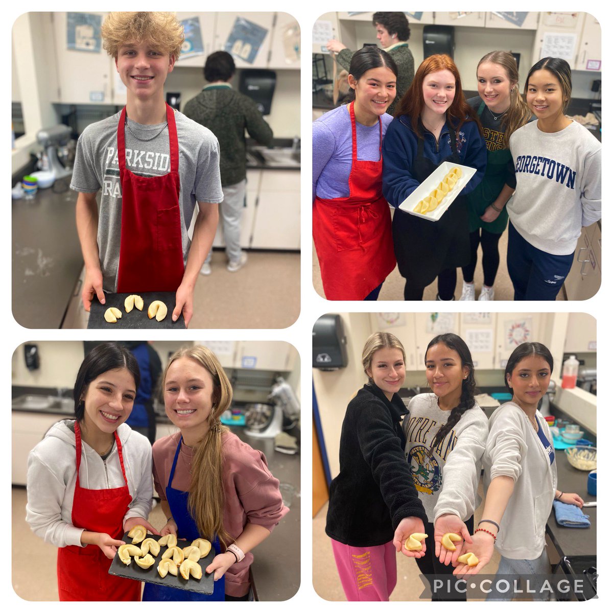 LHS210Wilcoxen's tweet photo. Wishing everyone good fortune for this Thanksgiving! #FortuneCookies #China #InternationalCooking #WeAreLemont ๐ฅ ๐จ๐ณ๐ฅ https://t.co/Nr4AAjaYy9