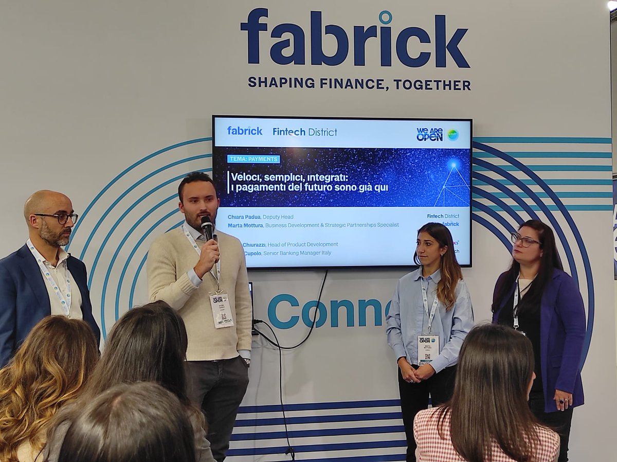 Fabrick (@fabrickplatform) on Twitter photo "PaySafe crede nelle opportunità offerte dall’#OpenBanking e siamo convinti che questo approccio ci porterà a confermarci come il Mobile ATM del futuro.” <a href="/PietroCupolo/">Pietrozen</a> , Senior Banking Manager, <a href="/viafintech/">viafintech - A Paysafe Company</a>
<a href="/Payvolution/">Il Salone dei Pagamenti</a> #EnjoyFintech #EnjoyOpenFinance #ShapingFinanceTogether "PaySafe crede nelle opportunità offerte dall’#OpenBanking e siamo convinti che questo approccio ci porterà a confermarci come il Mobile ATM del futuro.” <a href="/PietroCupolo/">Pietrozen</a> , Senior Banking Manager, <a href="/viafintech/">viafintech - A Paysafe Company</a>
<a href="/Payvolution/">Il Salone dei Pagamenti</a> #EnjoyFintech #EnjoyOpenFinance #ShapingFinanceTogether