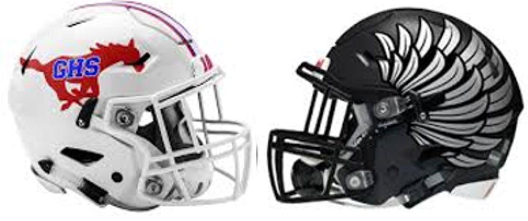 Mustang Nation: Help us get the word out!
RT 103 times for #Team103!
#4 <a href="/GHSMustangsFB/">GHSMustangsFootball</a> vs #1 Argyle Eagles
5A-D2 Region 1 Semi Finals
Friday 11/25 | 6 PM
Dragon Stadium | Southlake
Tickets: tinyurl.com/48c34csf
Come cheer on the Mustangs to VICTORY!