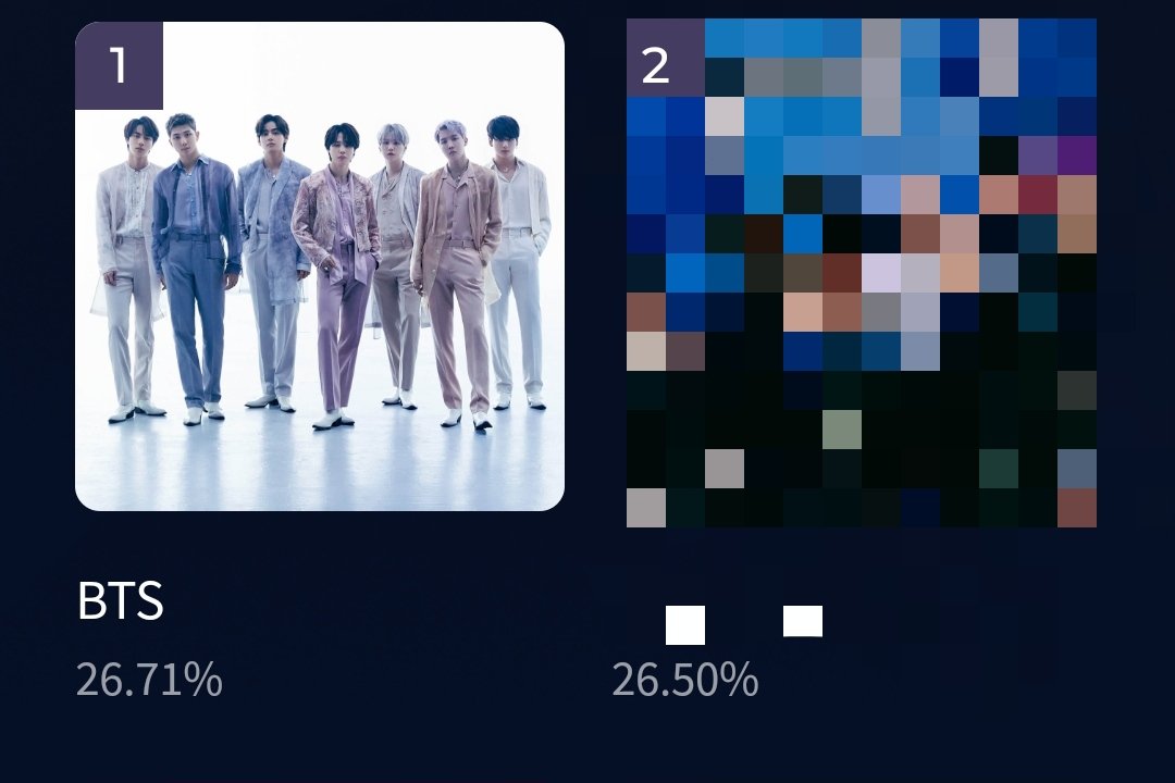 🚨 24 HOURS LEFT TO VOTE 🚨

It's now or never ARMY! The result is within our hands. Let's secure the lead in all 3 platforms! 

‼️MAMA web (50%)
   🗳️:2022mama.com/vote
‼️Spotify Mama Playlist (30%)
   🎵:[open.spotify.com/playlist/37i9d…]
‼️MV (10%)
   🎵: youtu.be/kXpOEzNZ8hQ