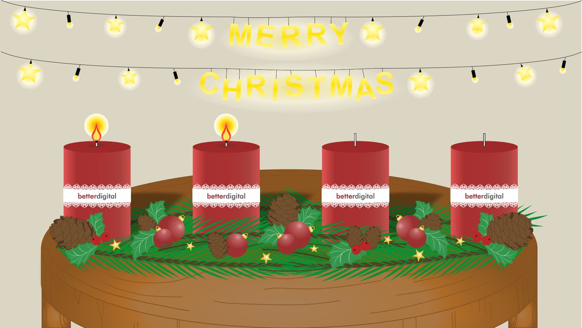 Advents-Halbzeit! In drei Wochen ist Weihnachten und unser To-do für heute lautet: „Geschenke besorgen!“. Auf unserer Webseite finden Sie auch die eine oder andere Geschenkidee. betterdigital.de/unsere-produkt…
#advent #geschenkidee #geschenke #glasdekor #schablonen