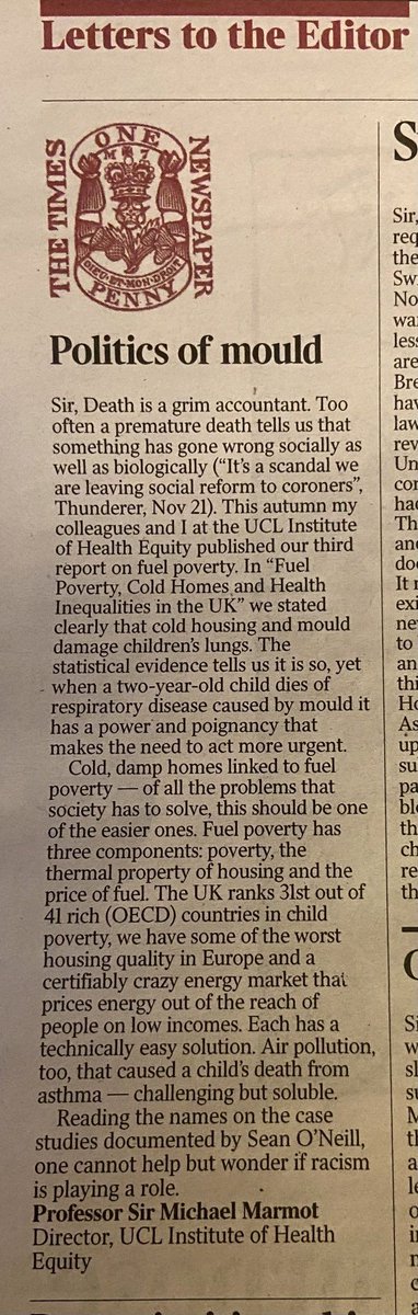 PaulHRoberts's tweet photo. Hard truths about the state of Britain right now:
#widespreadpoverty
#poorhousing
#highenergyprices https://t.co/jXCKnmEwkC