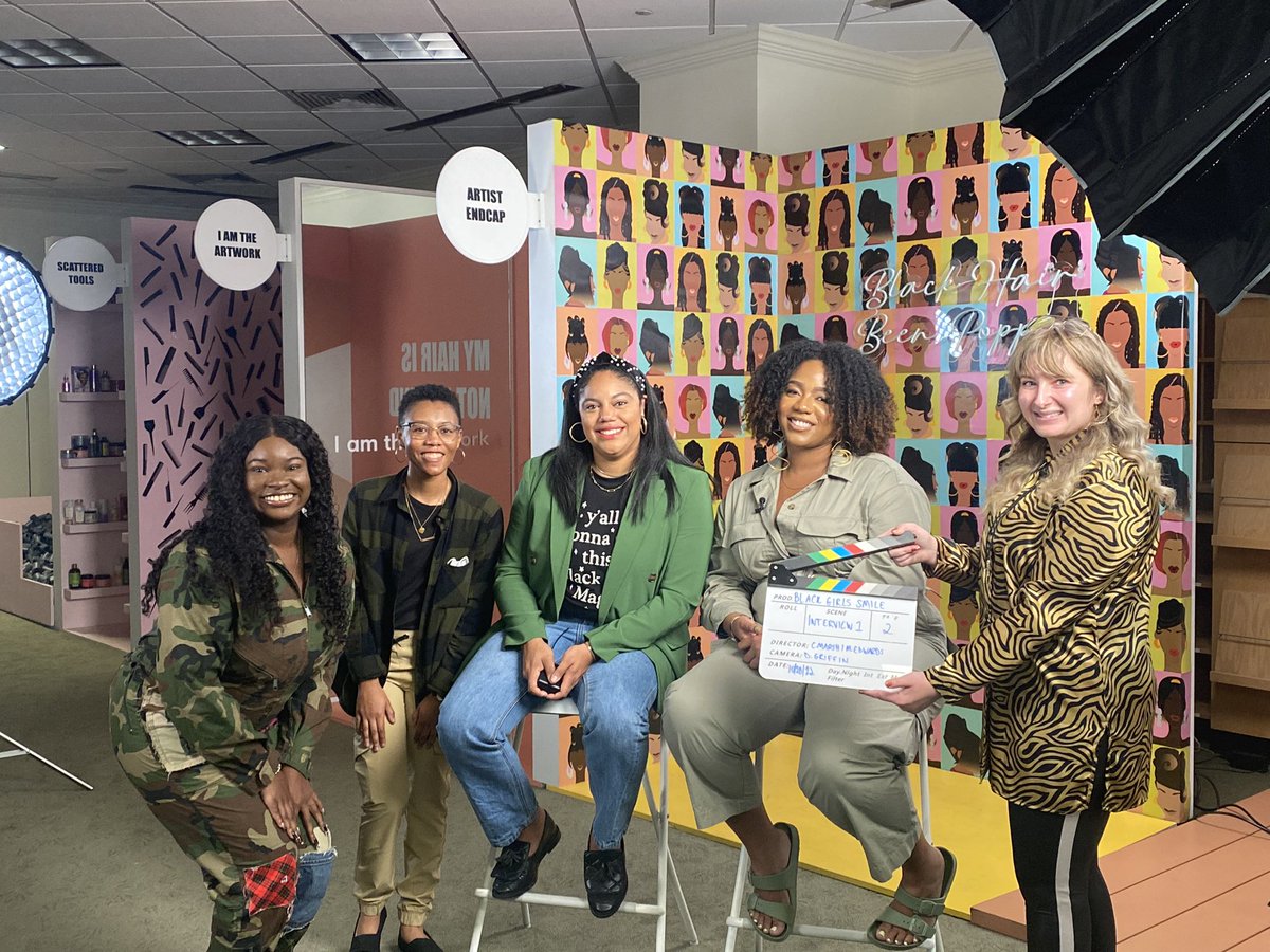 stylesbymion's tweet photo. So happy to share the latest story I was able to co-produce about @blackgirlssmile an organization helping young black women to embrace their natural hair and their heritage. Head to https://t.co/jxnrt7L3sB to see our community special. https://t.co/5IavJZBRmq