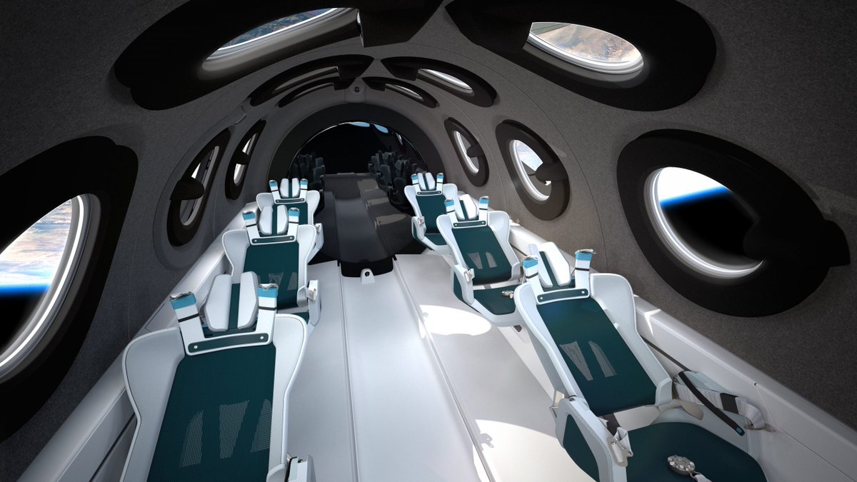 Take a first look inside Virgin Galactic’s SpaceShipTwo, the rocket plane that will soon be able to fly you to outer space!
#VirtuosoTravel

tinyurl.com/2g729dov/