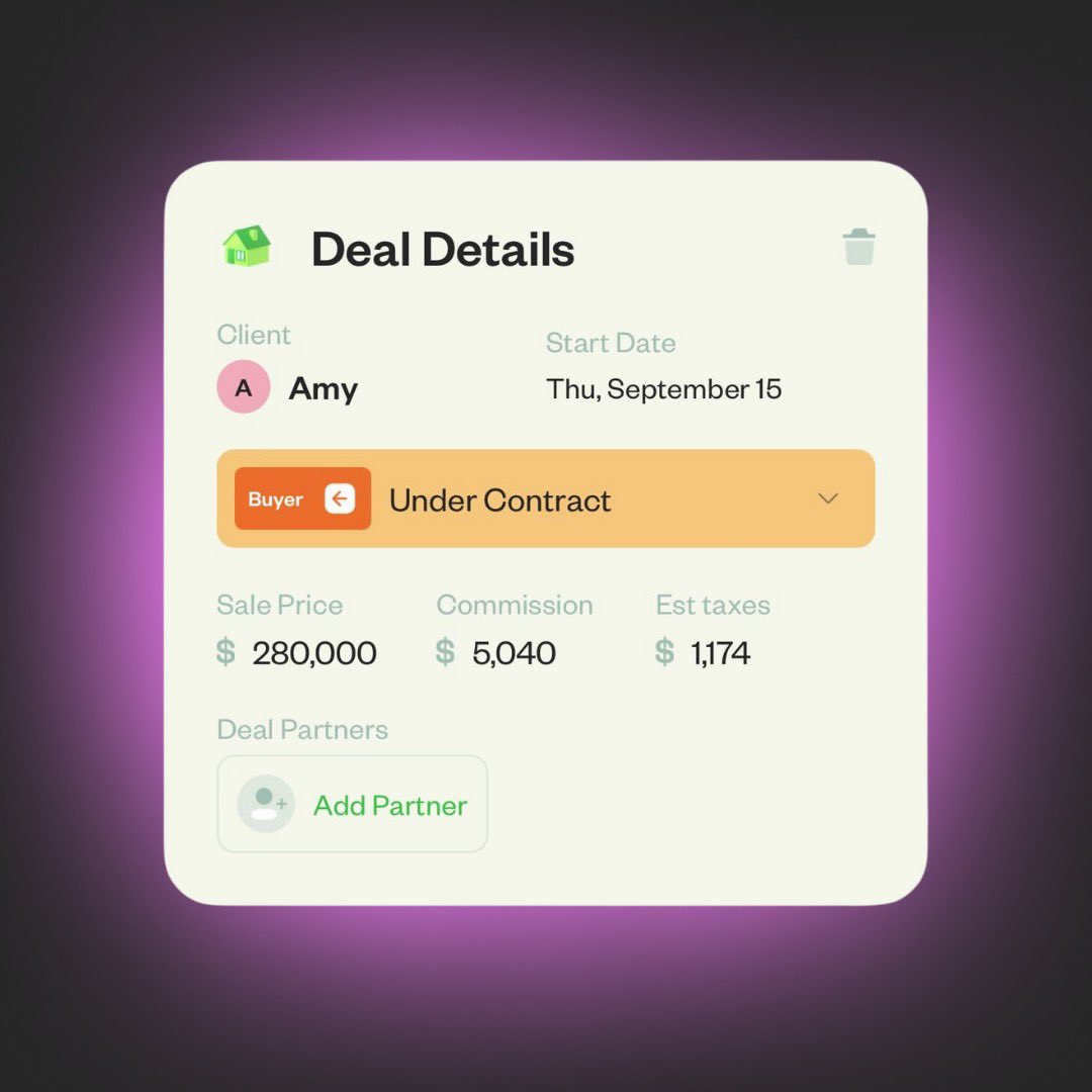 getsymba's tweet photo. Without Symba: No idea how much money you’re actually making on a deal🤔

With Symba: Complete knowledge on what your net commission is and how much money you should set aside for taxes😌

#realtor #realestate #finances #cpa #app #fintech

Learn more: https://t.co/Tf3rI3fH3R https://t.co/bGVVWzepj0