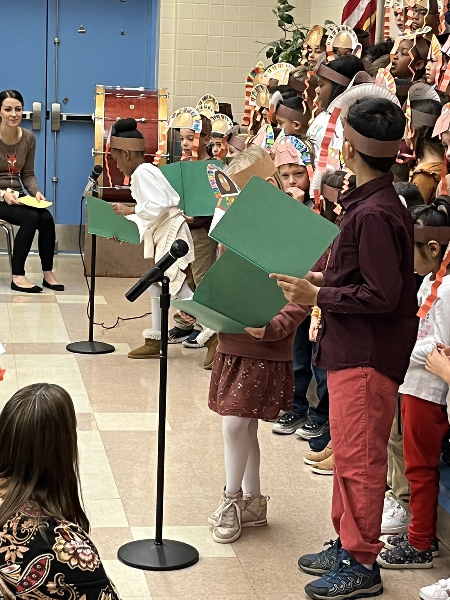 Our first graders put on an amazing Turkey show! #parklandpride
