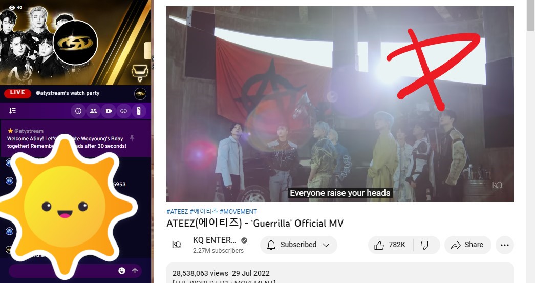 premii00's tweet photo. π΄ββ οΈ
π’π’π’
11/23 - Scener check in
#GuerrillaZ
#ATEEZ #GUERRILLA #MAMAVOTE
#BREAK_THE_WALL #BREAK_MAMA_WALL
πhttps://t.co/vymRVbpv9N https://t.co/a02Ct1ufJn