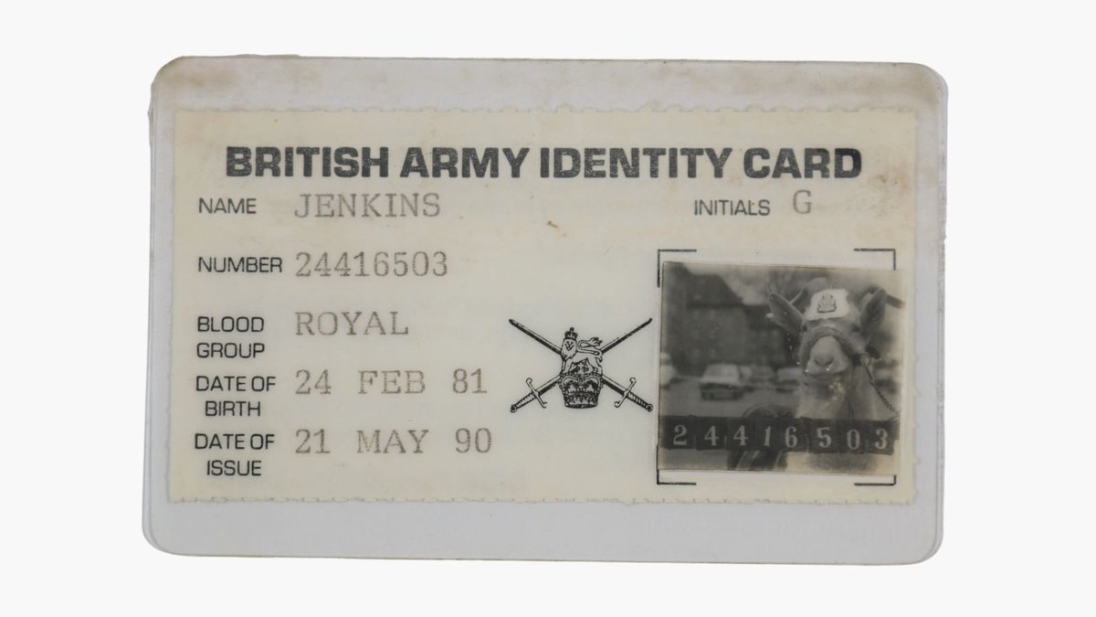 RW_Museum's tweet photo. #EYABeards Taffy III’s goatee! Taffy served with the RRW until his death in 1993. The Goat Major is also permitted to grow a beard as long as it’s a full set (inc moustache) https://t.co/XP3aKCs8ds #exploreyourarchive #collectioncloseup #goat #museumarchive #armylife https://t.co/1FyOnYNE79