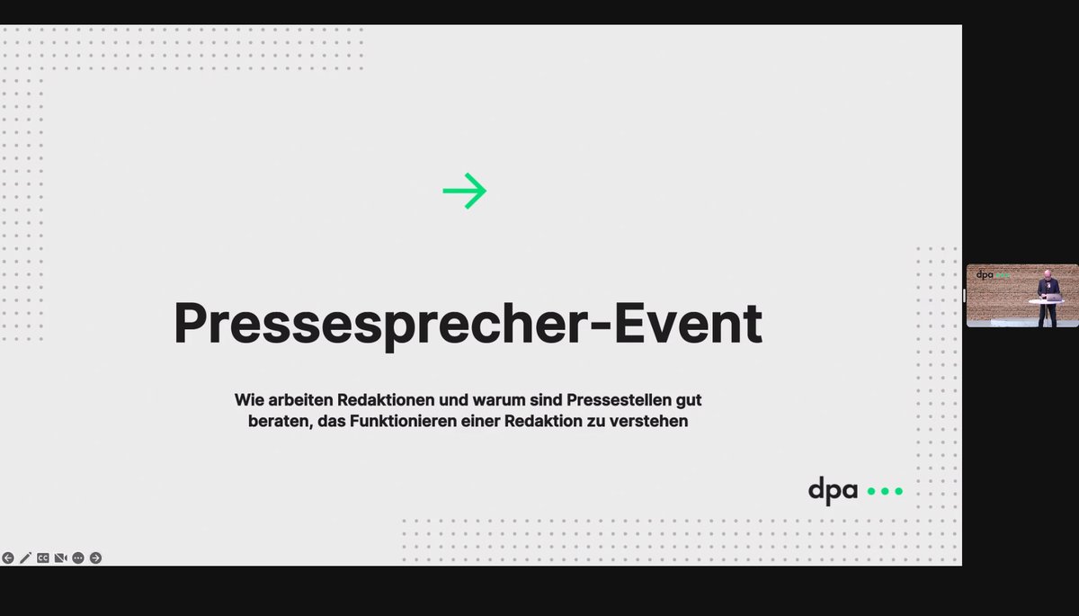Herzlich willkommen! Wir begrüßen heute bei der 
<a href="/dpa_infografik/">dpa-infografik</a> mehr als 100 Pressesprecherinnen und -sprecher zum Thema „Wie arbeiten Redaktionen und warum sind Pressestellen gut beraten, das Funktionieren einer Redaktion zu verstehen.” #KommunikationVerantworten