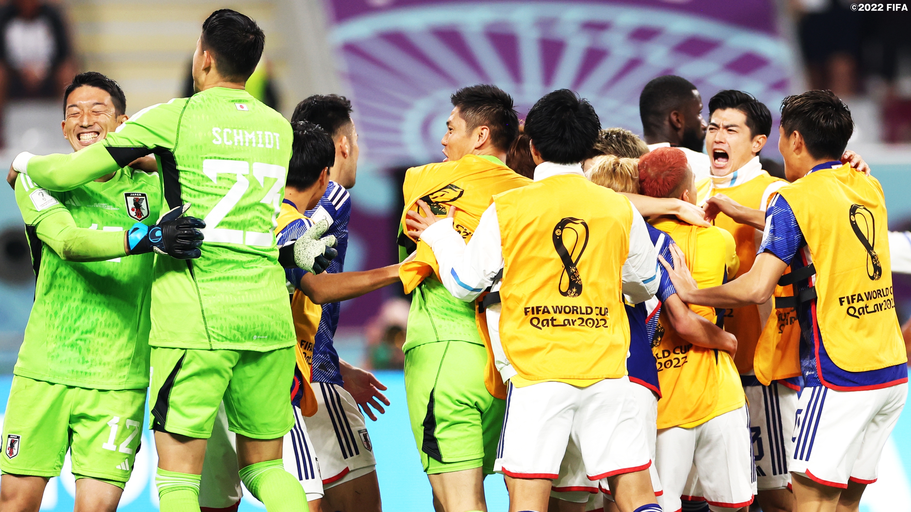 サッカー日本代表 𝗧 𝗘 𝗔 𝗠 Jfa Daihyo Samuraiblue サッカー日本代表 つな超え 新しい景色を22 ワールドカップ Worldcup Fifaworldcup T Co Nioq6wt34a Twitter