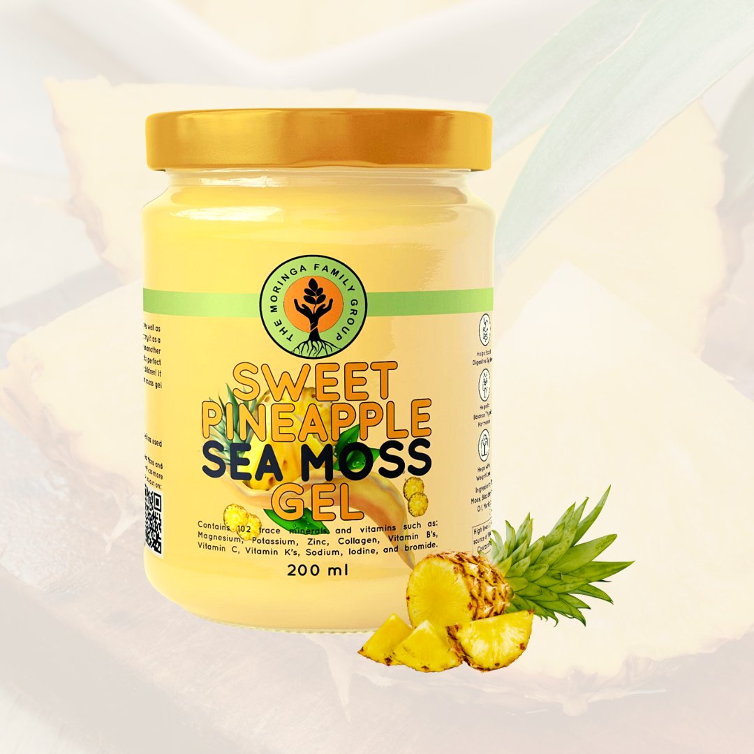 Have you tried our Sweet Pineapple Sea Moss 👀  #healthiswealth  #Seamoss  #healthylife  #pineapple