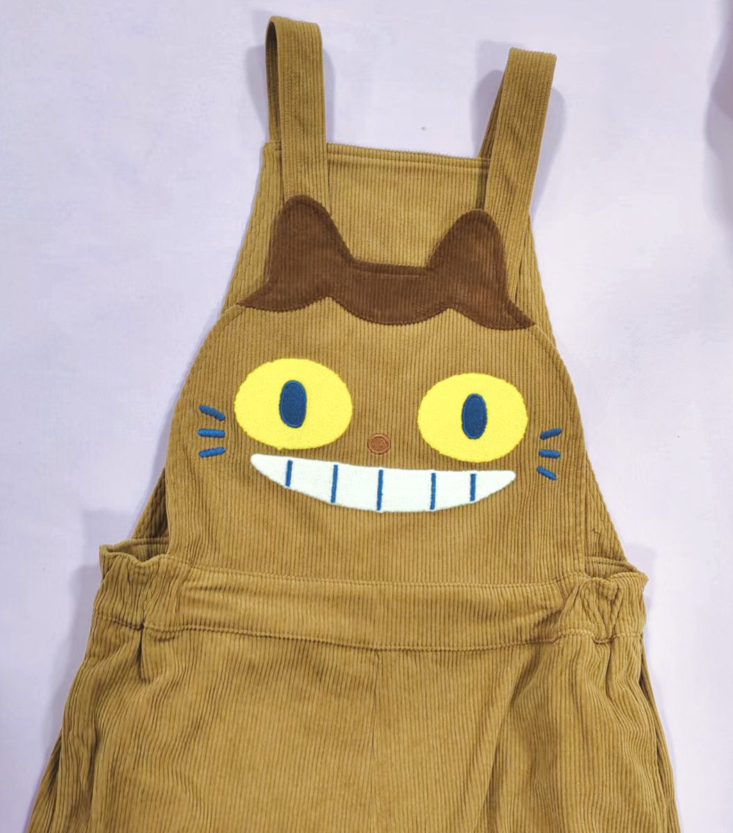 ricecorpse's tweet photo. ghibili fanart overalls are coming soon 🙊✨✨ https://t.co/sjAS6Hp1be