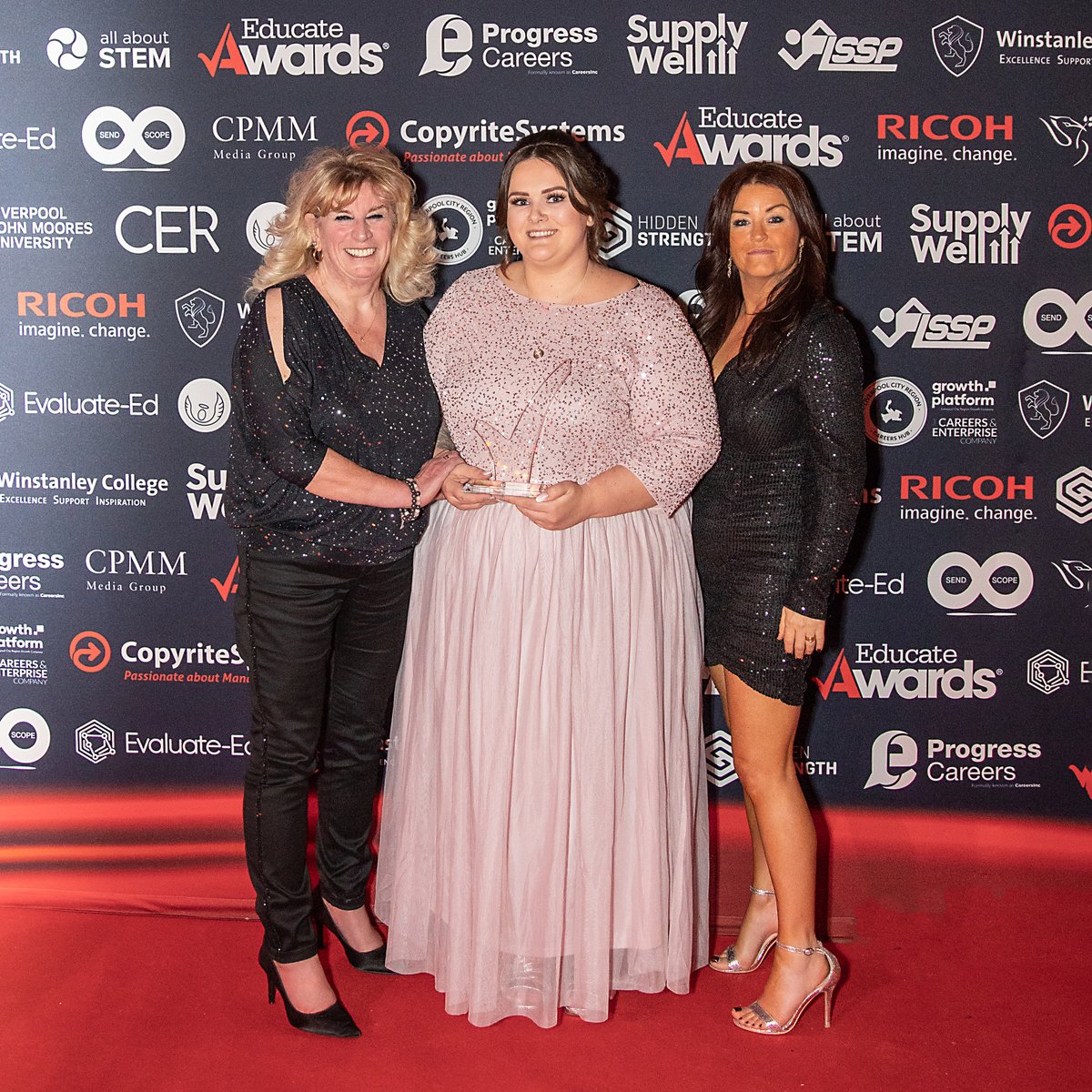 EducateAwards's tweet photo. Winner of Teacher of the Year, sponsored by @CerNorth:

🌟 Kira Redmond from @stpetersfarn 🌟 https://t.co/n7dBk3KMOC
