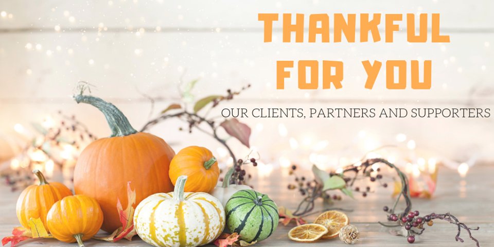 ias_tech's tweet photo. Happy Thanksgiving to all!!! We are thankful for all of you! #Thanksgiving #Thankful https://t.co/V8P3SCrZ5W