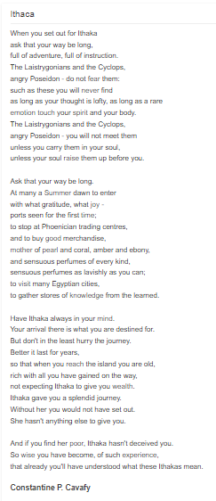 bennewmark's tweet photo. #myfourfavouritepoems
Just realised all mine are about existing in the moment.
The Two-Headed Calf.
The Bright Field.
The Orange.
Ithaka.
Yours? https://t.co/i9oawOtdDr