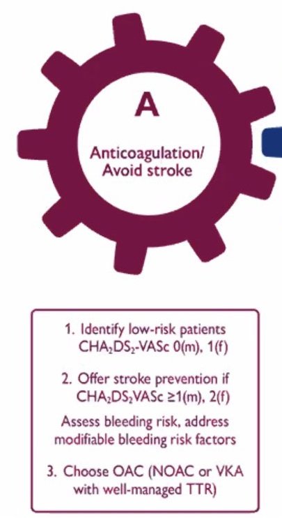 GTrombosis's tweet photo. Pero el adecuado manejo de la FA puede hacerse tan sencillo como un "ABC".
A - Evitar el ictus con un adecuado tratamiento anticoagulante en los pacientes que lo requieran.
#AFawareweek #GAFAW2022 #GlobalAFAwareWeek https://t.co/btF8MZBDW4