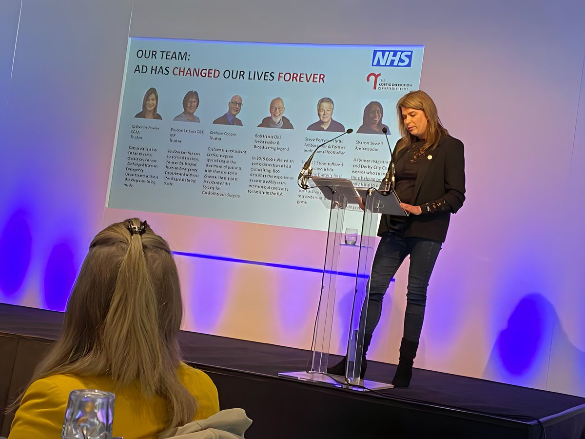 Aortic Dissection Charitable Trust (@aorticdissectct) on Twitter photo Trustee & long-term #aorticdissection campaigner Catherine, today had the honour of presenting to the #NHS Medical Directorate inc Prof Stephen Powis <a href="/NHSEngland/">NHS England</a>, updating the national senior team on the acute AD toolkit & our #PPV work empowering the voice of patients & families Trustee & long-term #aorticdissection campaigner Catherine, today had the honour of presenting to the #NHS Medical Directorate inc Prof Stephen Powis <a href="/NHSEngland/">NHS England</a>, updating the national senior team on the acute AD toolkit & our #PPV work empowering the voice of patients & families