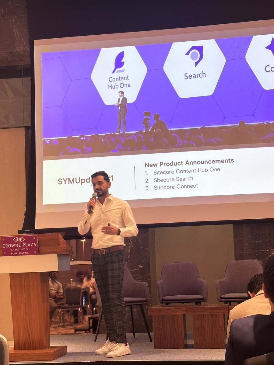 <a href="/ThakkarNilesh/">Nilesh Thakkar</a> presented about quick recap about Sitecore Symposium with nice slides #sitecore #sugmea 

<a href="/SUG_MEA/">SUGMEA</a>