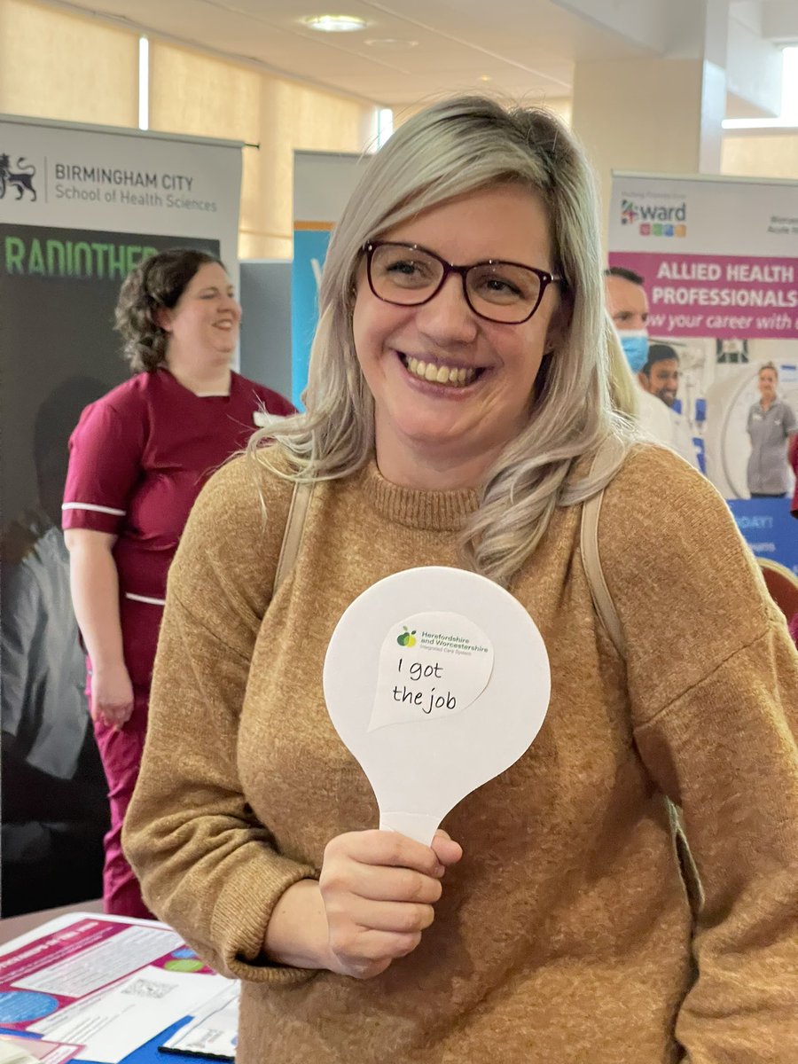 NHS_HW's tweet photo. Great to see so many turn out today to our Health and Care recruitment day! We’re here until 7pm so pop down to @WorcesterRaces and see us! #BeTheDifferenceHW https://t.co/NCbOSHpdwT