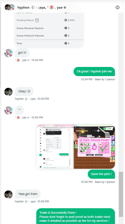 Yuriqer's tweet photo. #819
:: 410th Trade
:: AM - Robux
:: #YurisMMProofs
https://t.co/e3h2o86Xg2 https://t.co/B8p8KNPbLn