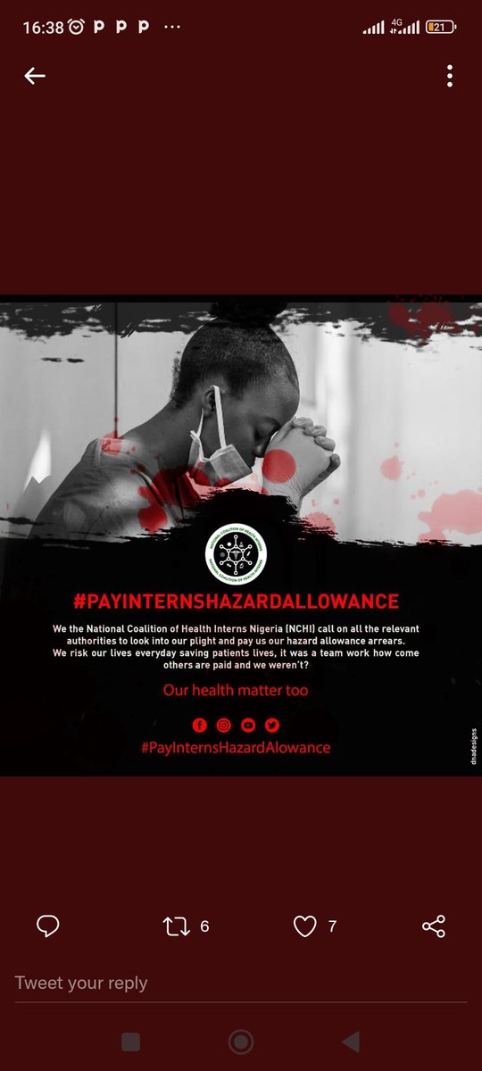 <a href="/Fmohnigeria/">Federal Ministry of Health, NIGERIA</a> <a href="/NigeriaNuahp/">Nigeria Union of Allied Health Professionals,NUAHP</a> <a href="/SaharaReporters/">Sahara Reporters</a> <a href="/MobilePunch/">Punch Newspapers</a> <a href="/FinMinNigeria/">Federal Ministry of Finance</a>