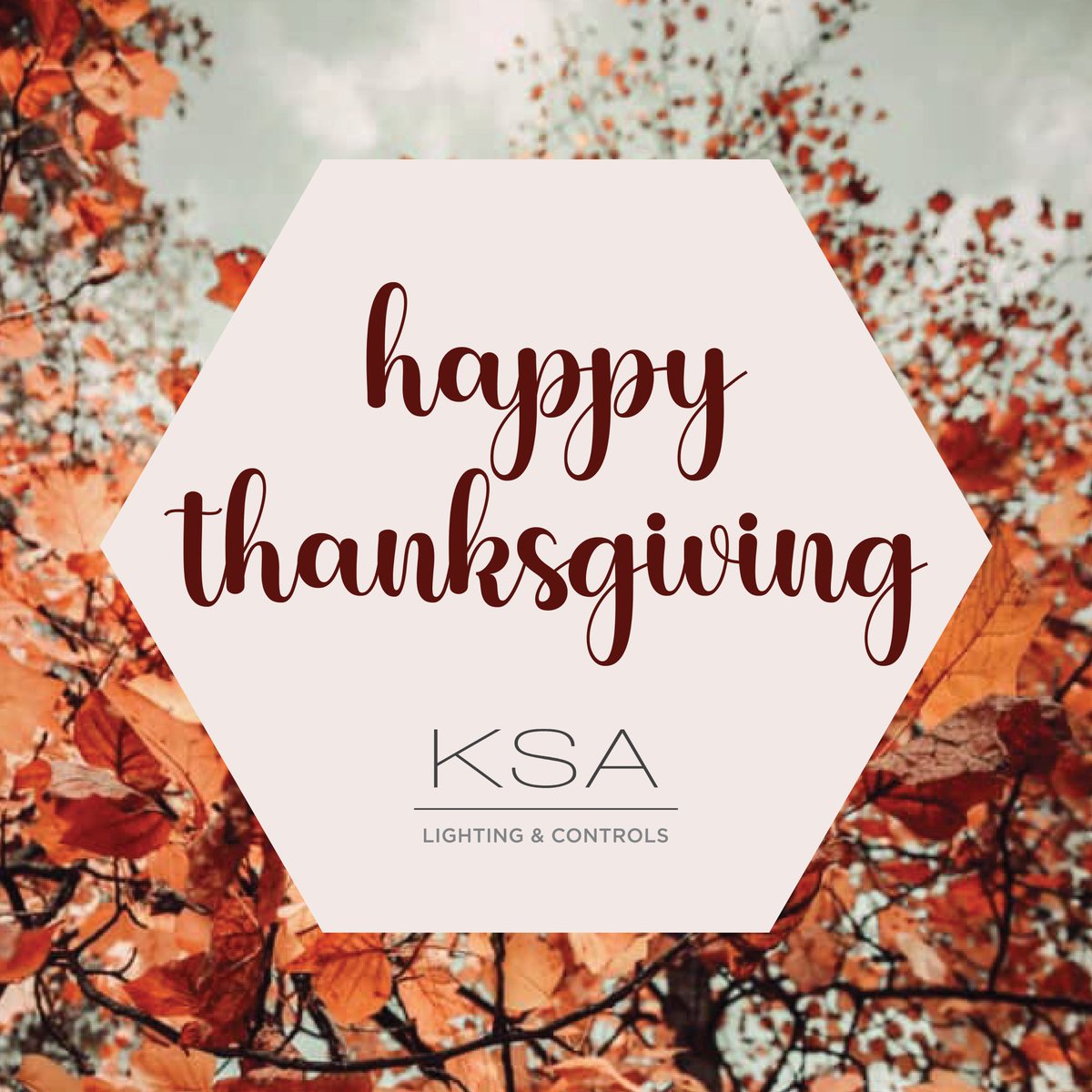 We are ever thankful for our KSA family, partners, and friends.

Wishing you a harvest of blessings, good health, and good times this Thanksgiving.

#ksacommunity #givethanks #ksalighting
