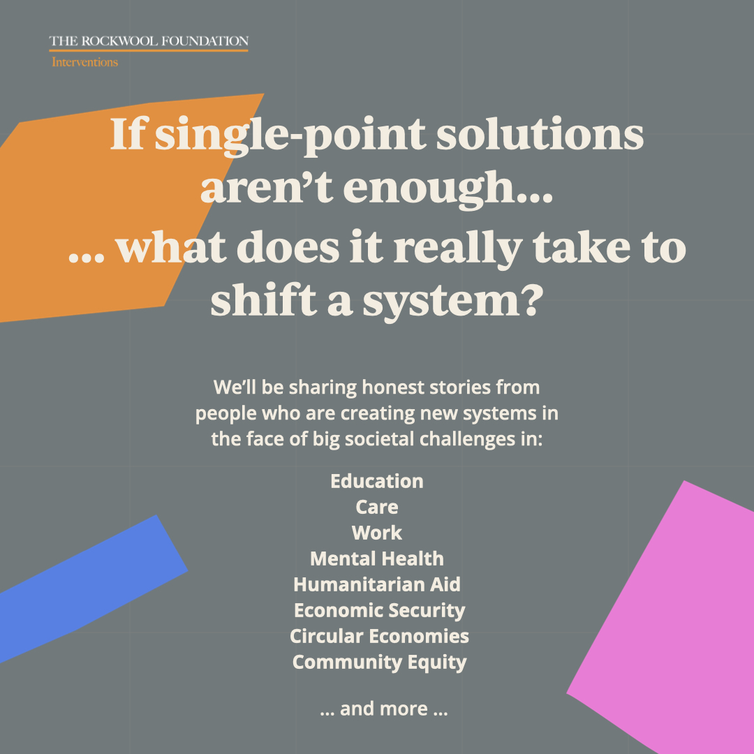 thesysteminno's tweet image. Join the free, online learning festival on shifting systems: MAKING THE SYSTEM SHIFT
Over 5 days of free online sessions #MakingTheSystemShift will be like a giant masterclass in how to shift the big systems we rely on.
Sign up here 👇
systeminnovation.org/learning-festi…