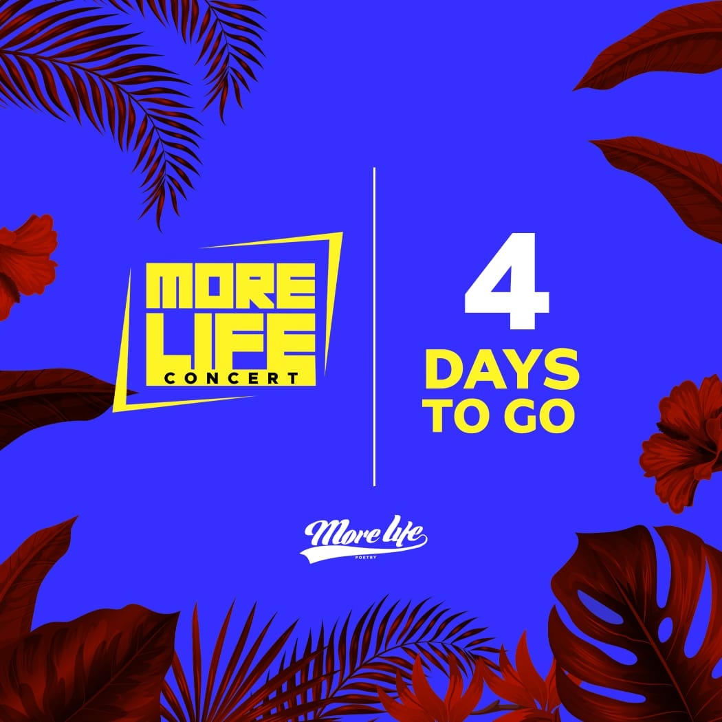 We are 4 days away 🥳

#morelifeconcert2022 
#onmyhonour