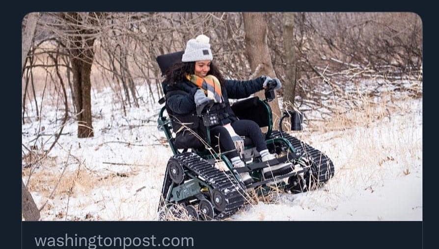 All-terrain wheelchairs have started to arrive in state parks, letting people with mobility issues experience some of the trails for the first time ever! I promised to help get the word out. If you can help, please do as well.